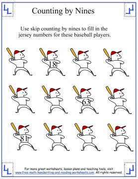 Click the pictures below to download and print out these free math