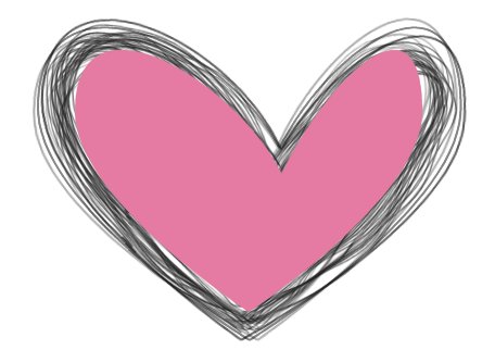 Heart Shapes Preschool Worksheets