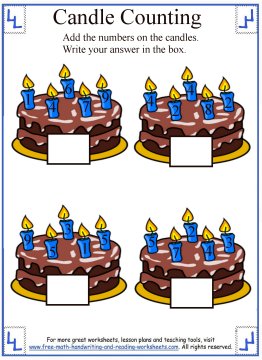 Addition Worksheet - Multiple Addends