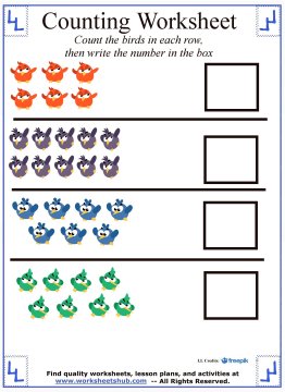 Preschool Counting:Count To 20