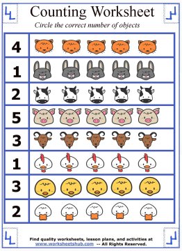 Preschool Counting:Count To 20