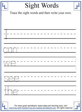 Nelson Handwriting Practice Sheets Printable