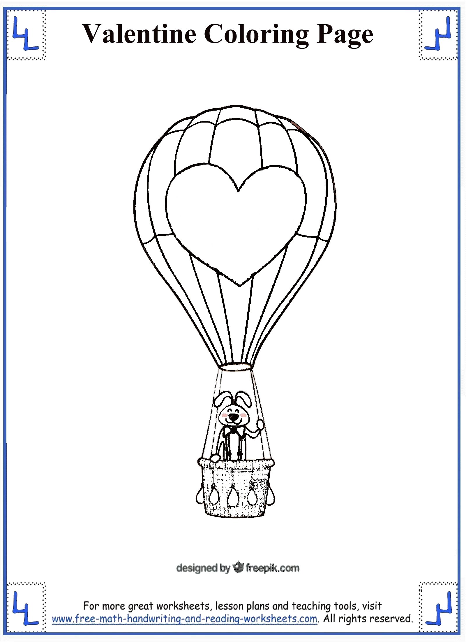 valentine printable coloring pages for 5th graders - photo #13