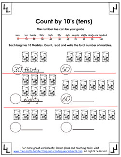 Counting By Tens