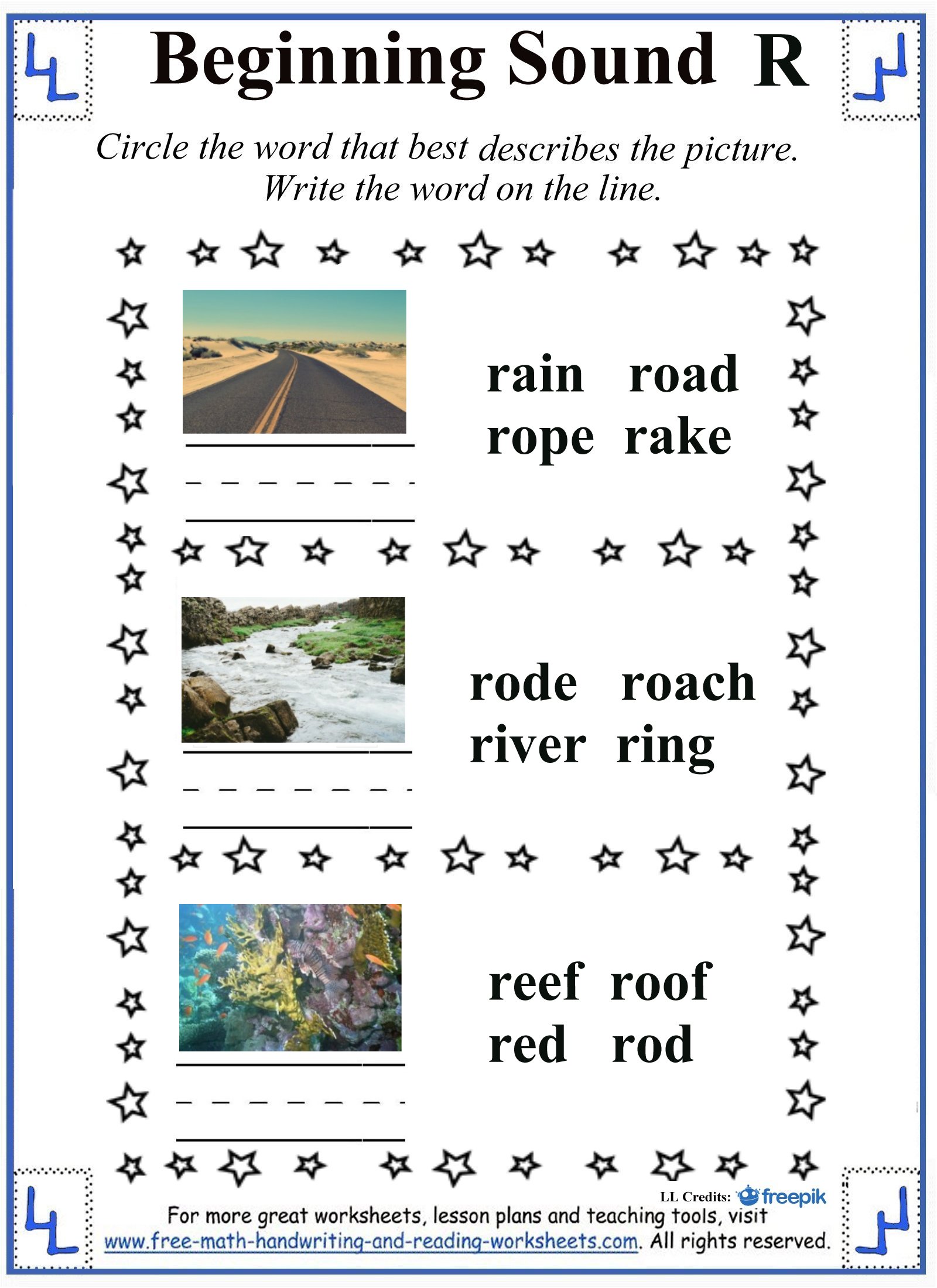 Letter R Worksheets & Activities