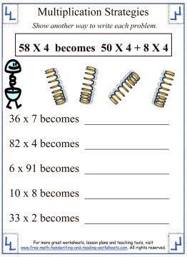 Partial Products - Multiplication Strategies