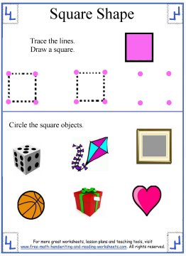 Shapes For Kids - The Square