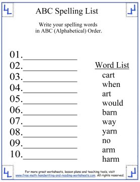 Printables Spelling Homework Worksheets spelling homework worksheets hypeelite first graders grade and choice