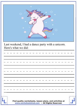 2nd grade writing prompts