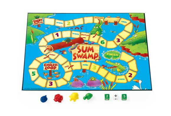 Sum Swamp Adding and Subtracting Game adding games 2