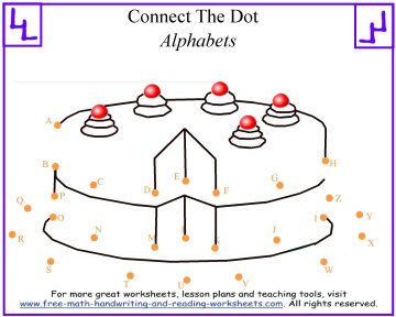 Alphabet Dot To Dot Puzzles