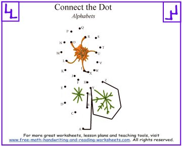alphabet dot to dot 4