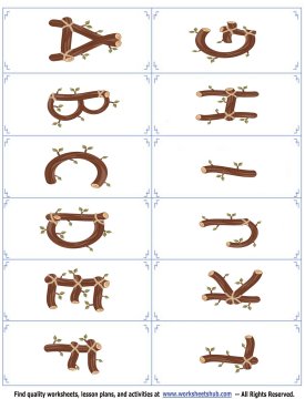 alphabet flash cards 6