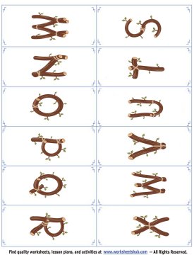 alphabet flash cards 7