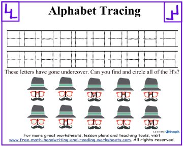 alphabet tracing 2