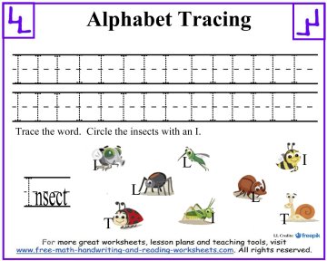 alphabet tracing 3