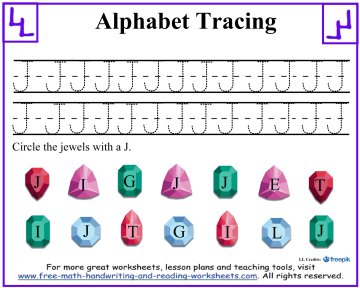 alphabet tracing 4
