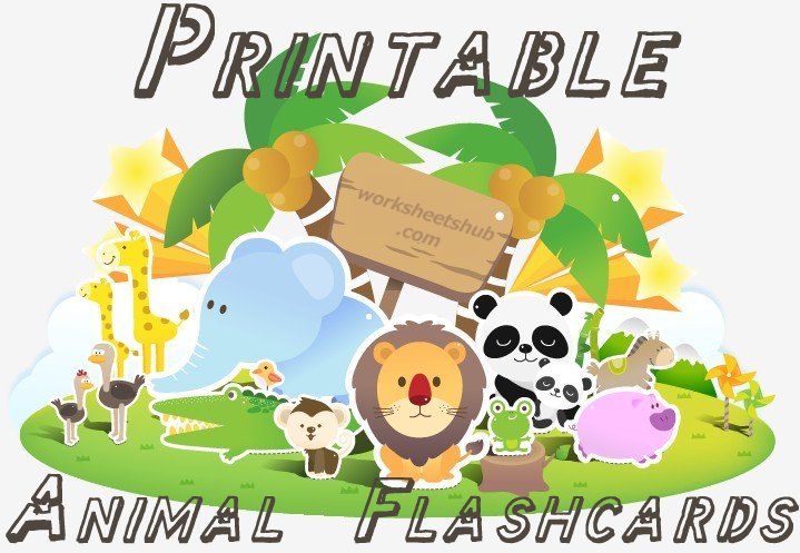 Animal Flash Cards - Printable Flashcards