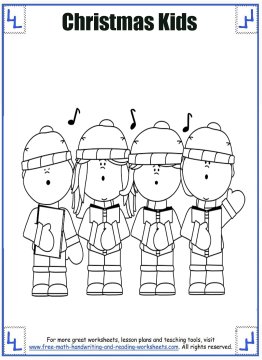 christmas coloring page 4
