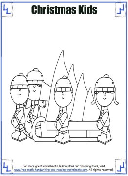 christmas coloring page 5