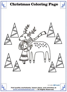 christmas coloring page 8