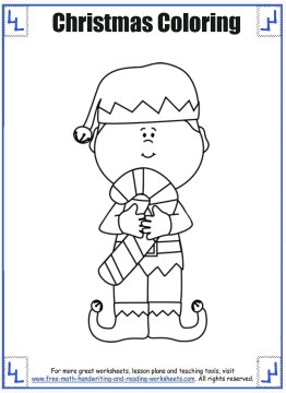 christmas coloring sheets 4