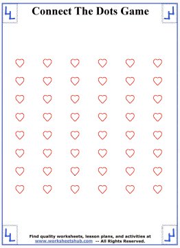 Printable Connect The Dots Game Boards Printable Connect The Dots Game Boards