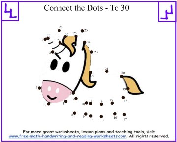 Connect The Dots Printable Sheets