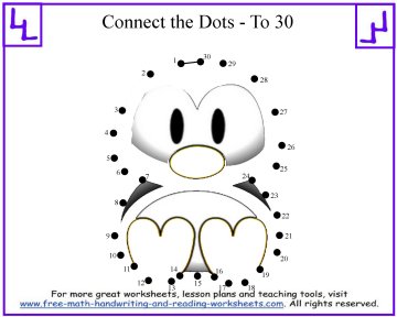 Connect The Dots Printable Sheets