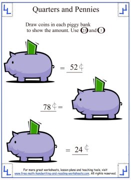 counting money worksheets 6