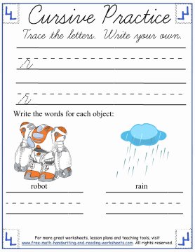 cursive worksheets 6