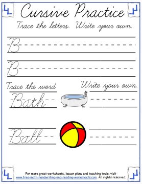 cursive writing worksheets uppercase letters a f