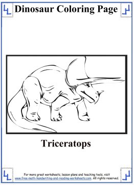 dinosaur coloring pages 2