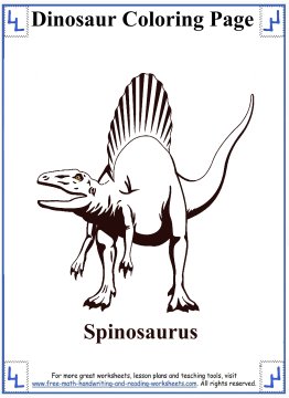 dinosaur coloring pages 3