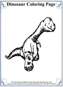 dinosaur coloring pages