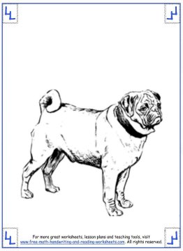 dog coloring pages 6
