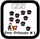 Kindergarten Sight Words - Pre Primer Lesson 1 kindergarten sight words 00
