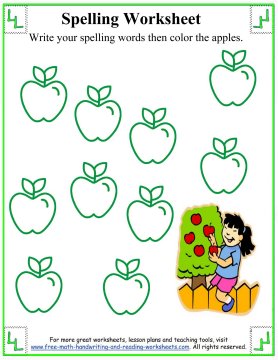 first grade spelling list 6