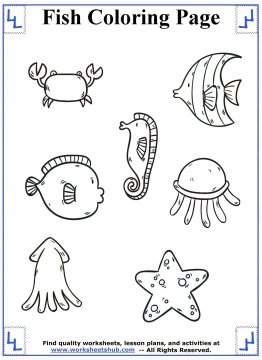 fish coloring pages 12