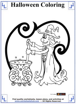halloween printable coloring pages 10