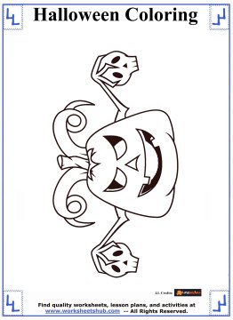 halloween printable coloring pages 4