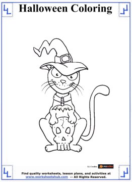halloween printable coloring pages 5