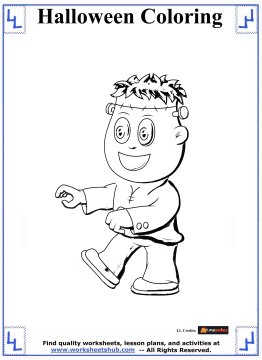 halloween printable coloring pages 7