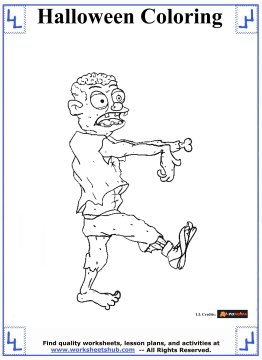 halloween printable coloring pages 9