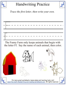 handwriting practice 6