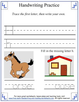 handwriting practice worksheets 2