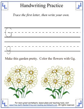 handwriting practice worksheets 1