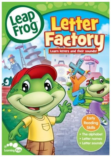 Leapfrog Letter Factory DVD letter factory 1