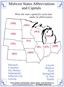 Mid West United States - 4th Grade Social Studies Guide