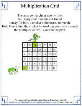 multiplication charts 3